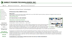 Desktop Screenshot of directpowertech.com